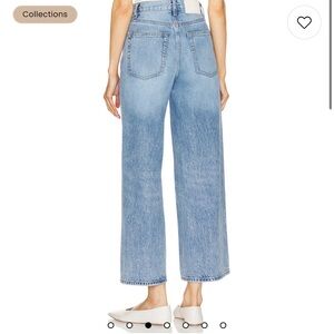 Norah Crop Wide Leg in Bluebird